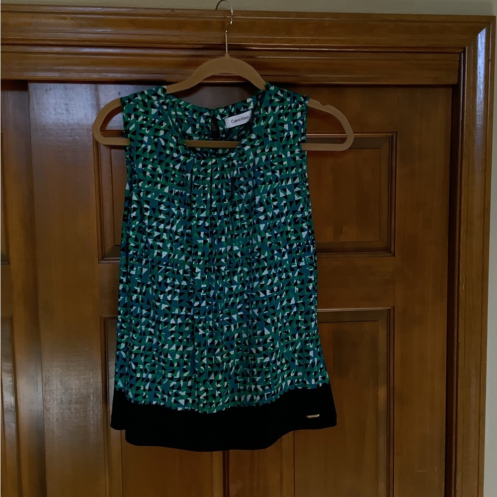 Calvin Klein blouse Sz L